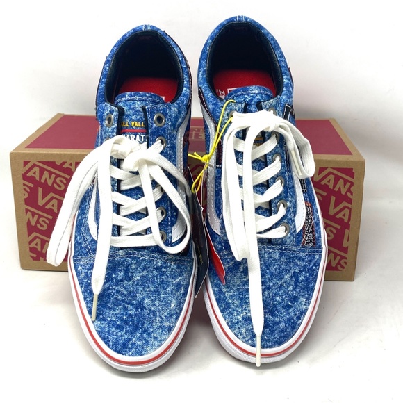 VANS Old Skool Shoe Cobra Kai Multi Canvas Sneakers Low Women's Size VN0A3WKT6GL - Picture 3 of 13